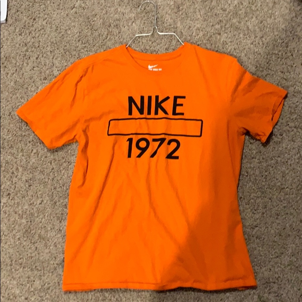 Orange Nike Shirt